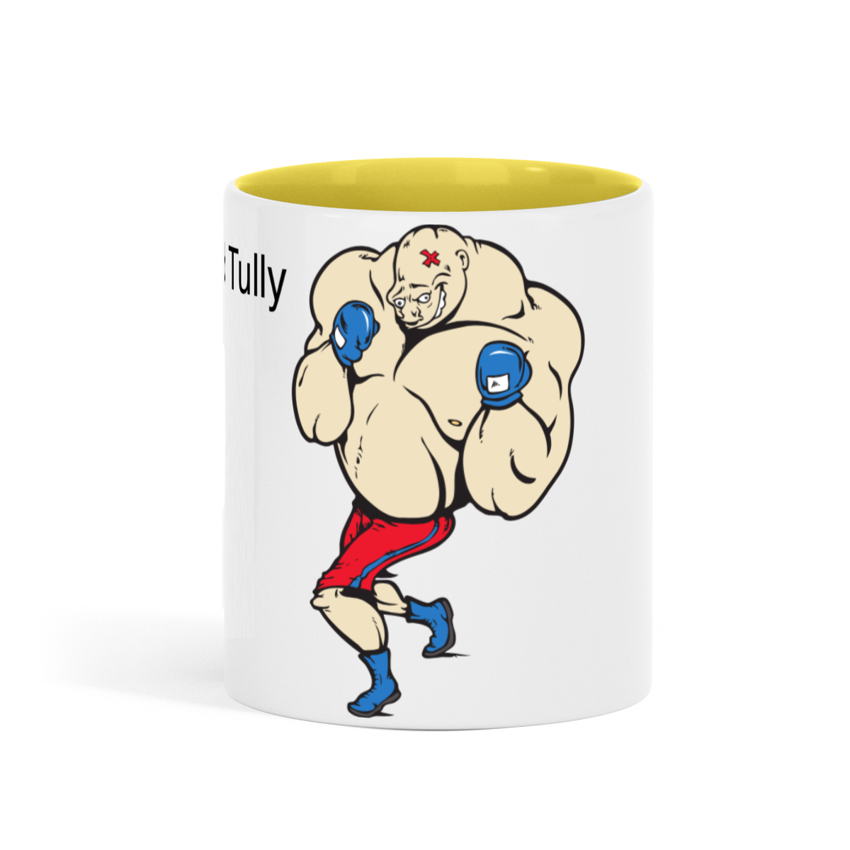 Standard size glossy ceramic mug