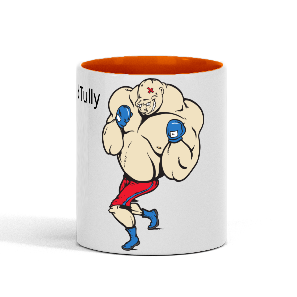 Standard size glossy ceramic mug